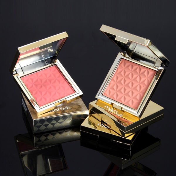 MAFFICK Gold Blush is not easy to fly powder Vitality Brightening Rouge Contouring Base Single Color Manufacturer Wholesale OEM Private Label - Image 2