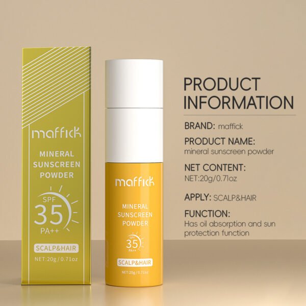 MAFFICK Sunscreen Drying Oil Control Spray Powder Remover for Dry Hair Spray Manufacturer Wholesale OEM Private Label