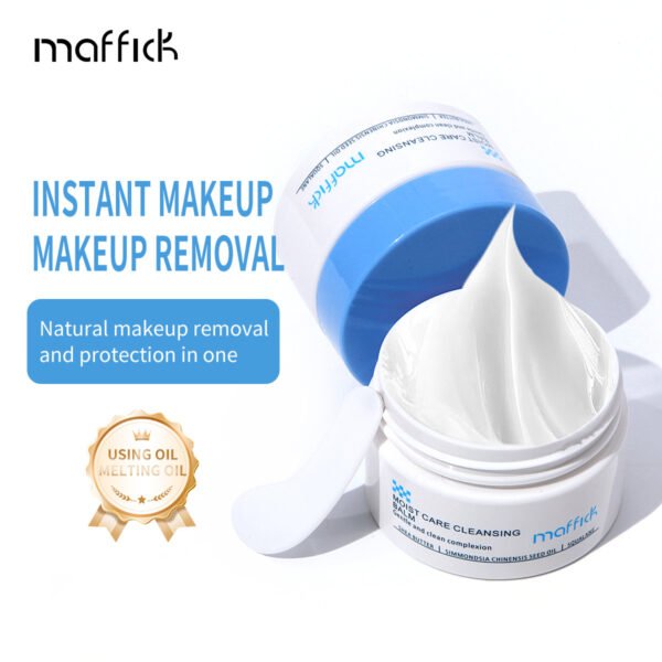 MAFFICK Clear Brightening Soothing Cleansing Balm Gentle Makeup Remover Deep Makeup Remover Cleansing 2 in 1 Makeup Remover Manufacturer OEM Private Label - Image 2
