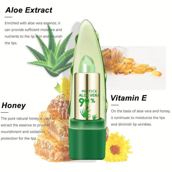 MAFFICK Aloe Jelly Color Changing Lipstick Manufacturer Wholesale OEM Private Label - Image 3