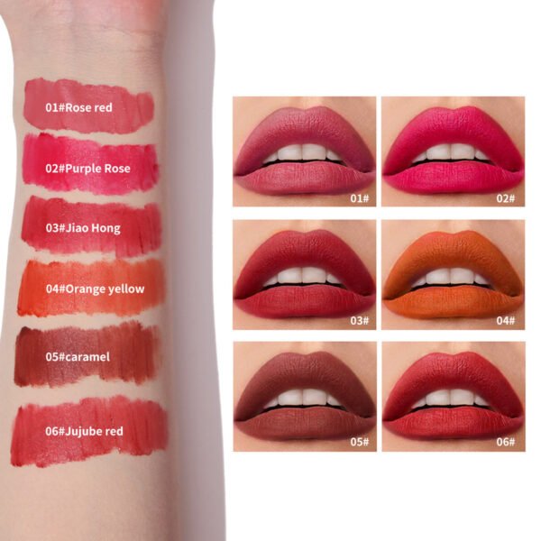 MAFFICK Moisturizing Mushroom Lip Glaze Moisturizing and Easy to Color Mirror Glass Lipstick Manufacturer Wholesale OEM Private Label - Image 3