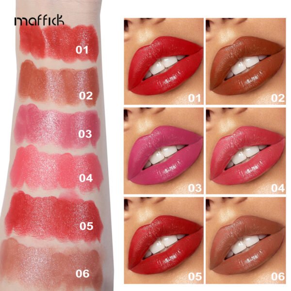 MAFFICK Water Kiss Moisturizing Lipstick Not Easy to Fade Lip Lipstick Manufacturer Wholesale OEM Private Label - Image 4