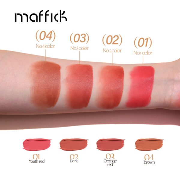 MAFFICK Makeup Highlight Contouring Blush Stick Nose Contour Contouring 3D Pen Brighten Eye Bag Face Blush Cream Manufacturer OEM Private Label - Image 4