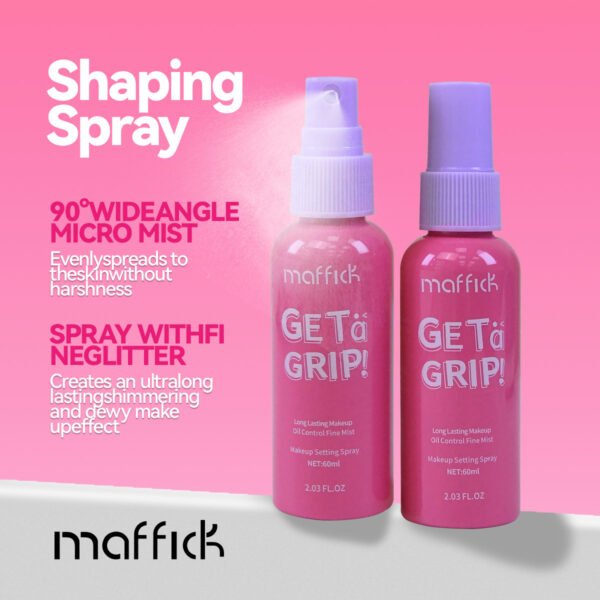 MAFFICK Watermelon Flavored Makeup Setting Spray Dry Moisturizing Oil Control Makeup Remover Long-lasting Waterproof Sweat Portable 60ml Factory Wholesale OEM Private Label - Image 4