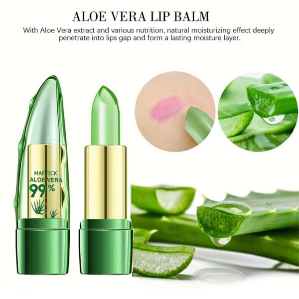 MAFFICK Aloe Jelly Color Changing Lipstick Manufacturer Wholesale OEM Private Label - Image 5