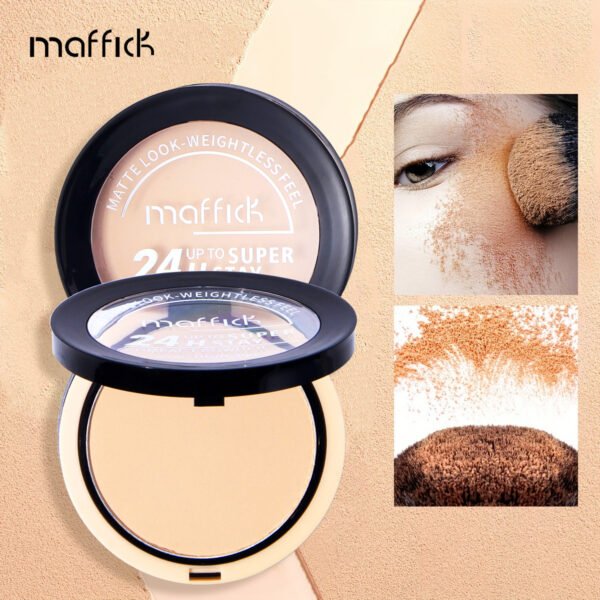 MAFFICK Nude Firming Pressed Powder Brightens Skin Tone Concealer Contouring Brightens Manufacturer Wholesale OEM Private Label - Image 5
