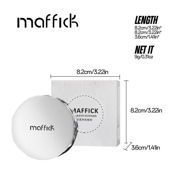 MAFFICK Long-lasting Makeup Loose Powder Delicate Skin Friendly Waterproof Long-lasting Brightening Matte Concealer Loose Powder Manufacturer Wholesale OEM Private Label - Image 5