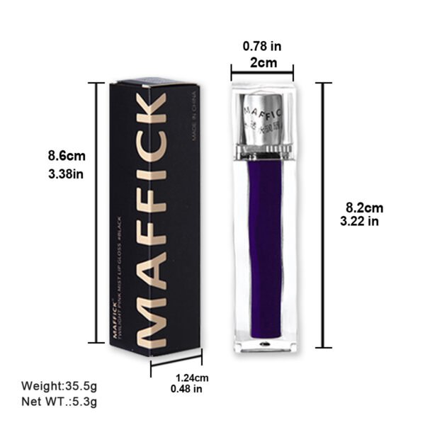 MAFFICK Dusk Powder Matte Lip Gloss Non-stick Matte Non-fading Lip Glaze Manufacturer OEM Private Label - Image 5
