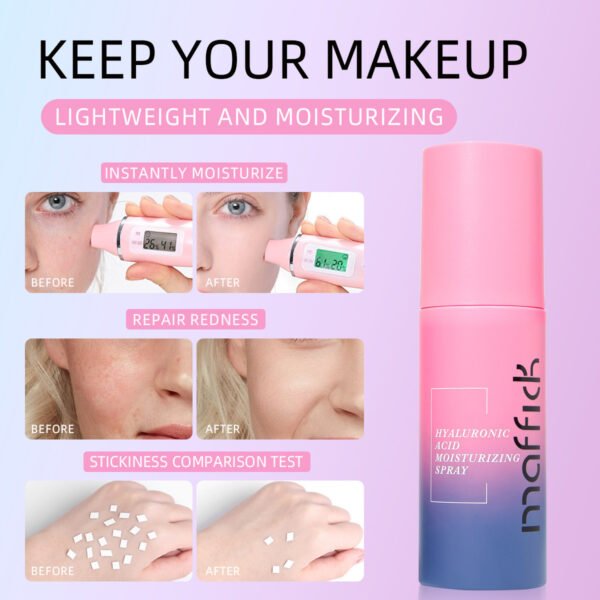 MAFFICK Hyaluronic Acid Moisturizing Spray Deep Moisturizing Lasting Moisturizing Soothing Oil Control Manufacturer OEM Private Label