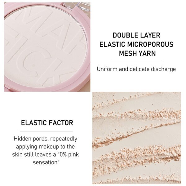 MAFFICK Super Natural Firming Pressed Powder Lasting Makeup Improves Complexion Invisible Pores No Makeup Remover Manufacturer OEM Private Label - Image 5