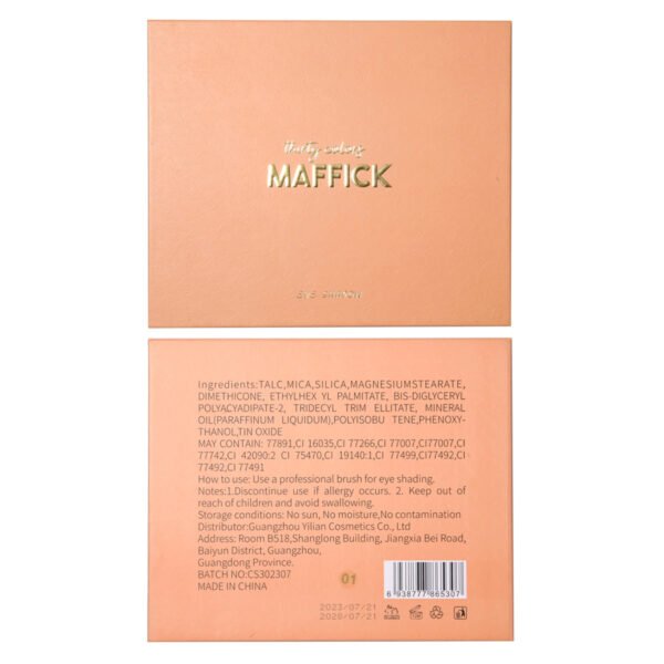 MAFFICK Thirty Color Eyeshadow Palette Matte Pearlescent Brightening Palette Long Lasting Multi-Color Manufacturer Wholesale OEM Private Label - Image 5