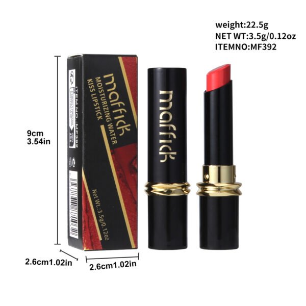 MAFFICK Water Kiss Moisturizing Lipstick Not Easy to Fade Lip Lipstick Manufacturer Wholesale OEM Private Label - Image 6