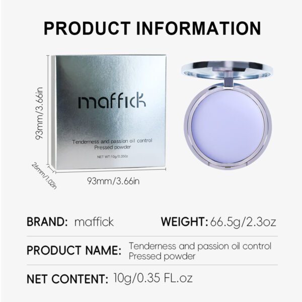 MAFFICK Tenderness and Passion Oil-Controlling Make-up Powder-free Powder Jelly Delicate Natural Nude Makeup Long-lasting Three-dimensional Manufacturer OEM Private Label - Image 6