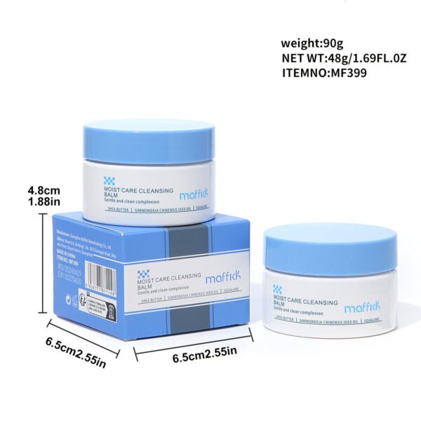 MAFFICK Clear Brightening Soothing Cleansing Balm Gentle Makeup Remover Deep Makeup Remover Cleansing 2 in 1 Makeup Remover Manufacturer OEM Private Label - Image 6