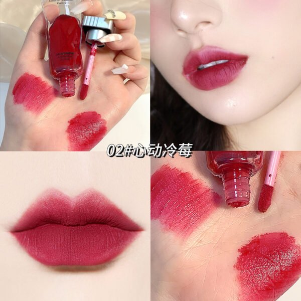 MAFFICK Ice Cube Velvet Lip Glaze Moisturizing Non-drying Lip Gloss Not Easy to Stick Lipstick Manufacturer Wholesale OEM Private Label - Image 7