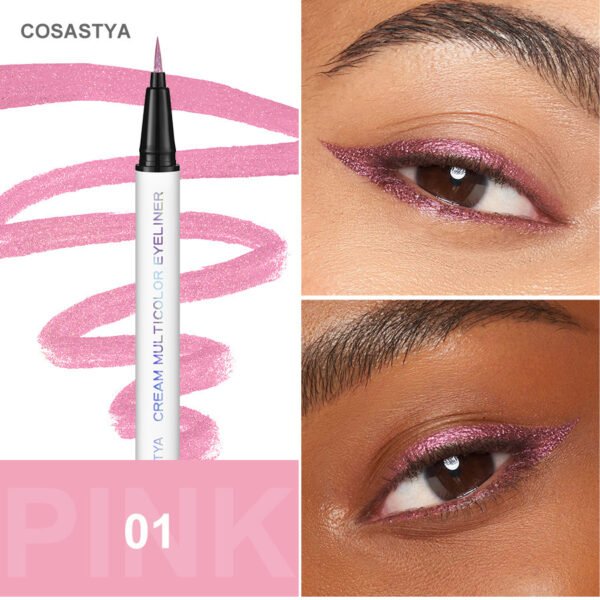COSASTYA Eyeliner Pencil 6 Colors Waterproof and Sweatproof Non-smudge Colorful Manufacturer OEM Private Label - Image 8