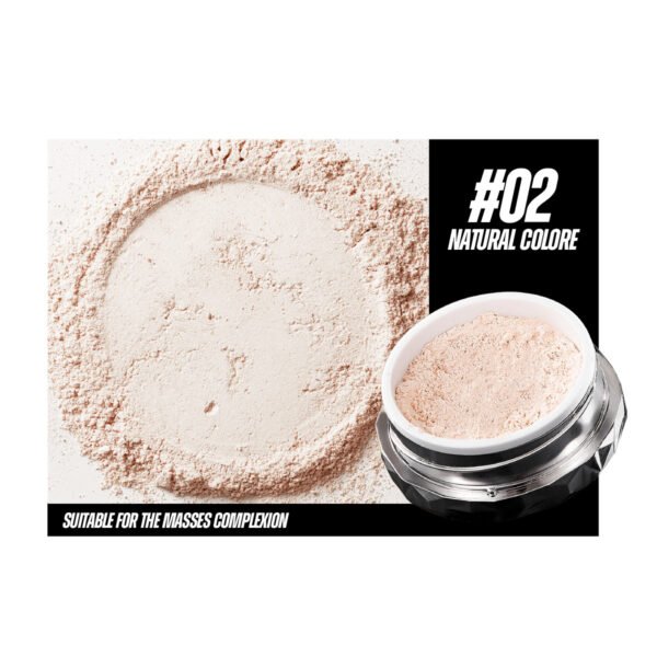 MAFFICK Long-lasting Makeup Loose Powder Delicate Skin Friendly Waterproof Long-lasting Brightening Matte Concealer Loose Powder Manufacturer Wholesale OEM Private Label - Image 8