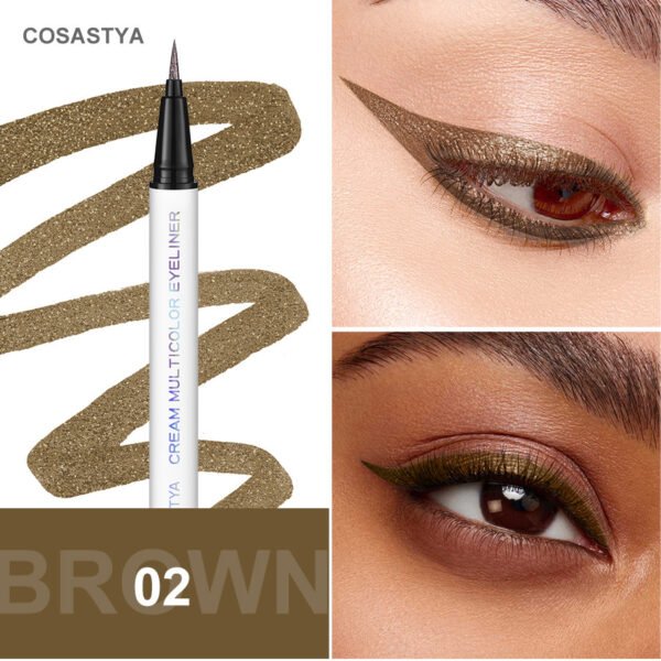 COSASTYA Eyeliner Pencil 6 Colors Waterproof and Sweatproof Non-smudge Colorful Manufacturer OEM Private Label - Image 9