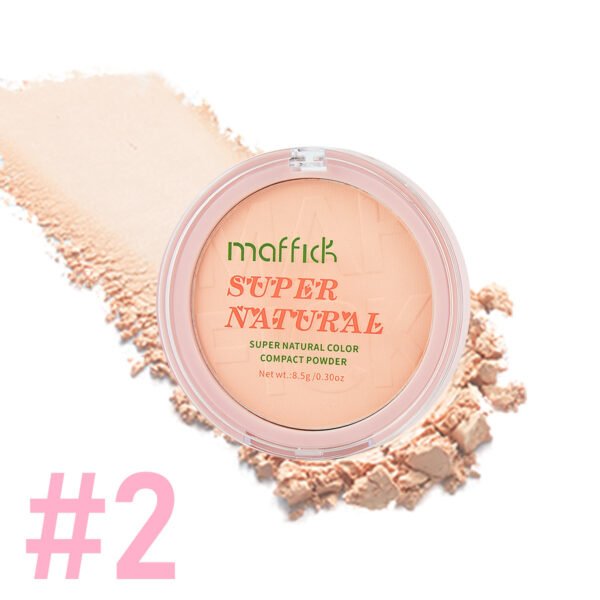 MAFFICK Super Natural Firming Pressed Powder Lasting Makeup Improves Complexion Invisible Pores No Makeup Remover Manufacturer OEM Private Label - Image 8