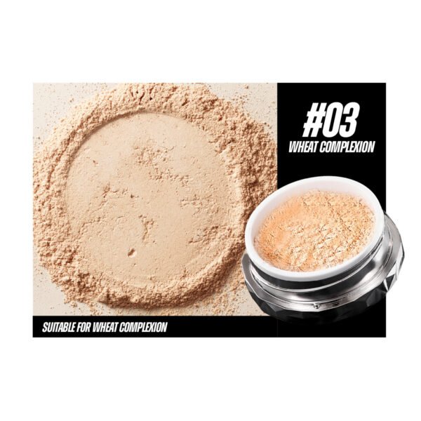 MAFFICK Long-lasting Makeup Loose Powder Delicate Skin Friendly Waterproof Long-lasting Brightening Matte Concealer Loose Powder Manufacturer Wholesale OEM Private Label - Image 9