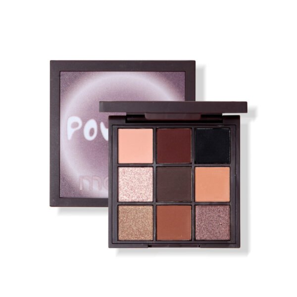 MAFFICK Multi-Color Eyeshadow Matte Earth Color Eyeshadow Pearlescent Cream Nine Color Eyeshadow Palette European and American Eyeshadow Manufacturer OEM Private Label - Image 9