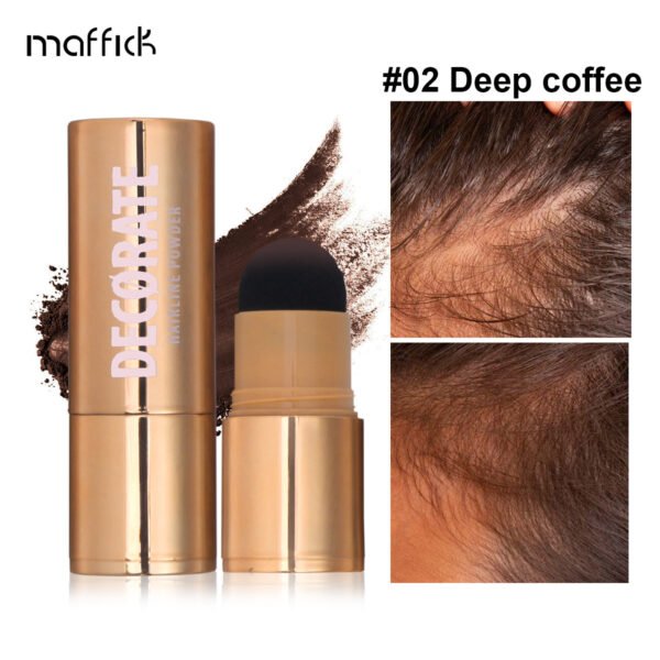 MAFFICK Small Gold Tube Soft Mist Hairline Modifying Powder Contouring Waterproof Sweat-proof No-Removal Makeup Shadow Powder Manufacturer OEM private label - Image 9