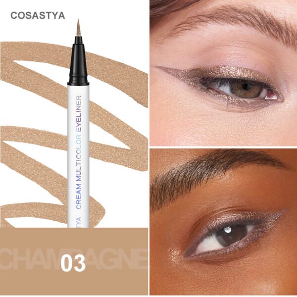 COSASTYA Eyeliner Pencil 6 Colors Waterproof and Sweatproof Non-smudge Colorful Manufacturer OEM Private Label - Image 10