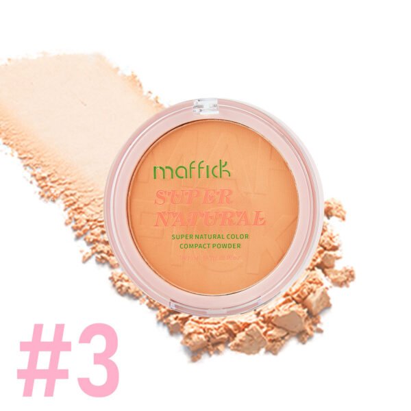 MAFFICK Super Natural Firming Pressed Powder Lasting Makeup Improves Complexion Invisible Pores No Makeup Remover Manufacturer OEM Private Label - Image 9