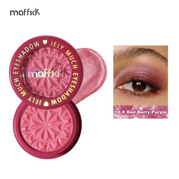 MAFFICK 12-color eye shadow, delicate pearlescent brightening, glittering, high-gloss single-color eye shadow Manufacturer wholesale OEM private label - Image 12