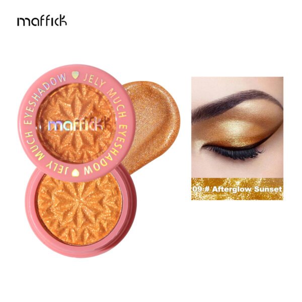 MAFFICK 12-color eye shadow, delicate pearlescent brightening, glittering, high-gloss single-color eye shadow Manufacturer wholesale OEM private label - Image 15