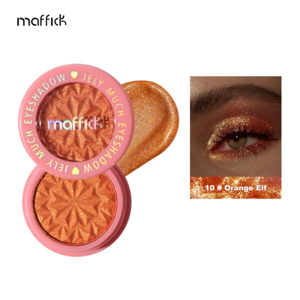 MAFFICK 12-color eye shadow, delicate pearlescent brightening, glittering, high-gloss single-color eye shadow Manufacturer wholesale OEM private label - Image 16